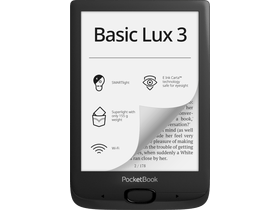PocketBook Basic Lux 3 e-book olvasó, fekete