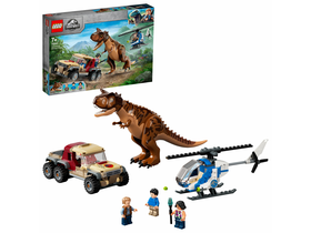 LEGO JW Carnotaurus dinosz üldözés