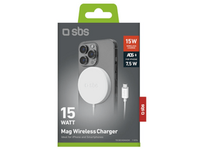 SBS magnetski bežični punjač 15W SBS magnetski bežični punjač 15W