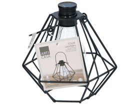 Arti Casa Solar szögletes lámpa, fém Arti Casa Solar szögletes lámpa, fém