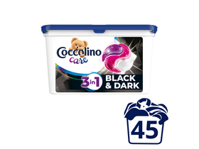 Coccolino Care Black Mosókapszula sötét és fekete ruhákhoz, 45 db Coccolino Care Black Mosókapszula sötét és fekete ruhákhoz, 45 db