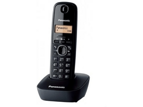 Panasonic TG1611 Dect telefon, crni Panasonic TG1611 Dect telefon, crni
