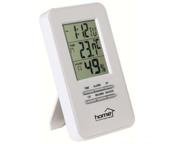 Home Vezeték nélküli külső-belső hőmérő ébresztőórával (HC 11)