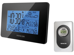 Sencor SWS 51 B meteorološka stanica, crna Sencor SWS 51 B meteorološka stanica, crna