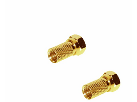 VIVA 185010-AG Szerelhető F-csatlakozó szett, aranyozot VIVA 185010-AG Szerelhető F-csatlakozó szett, aranyozot