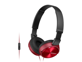 Sony MDRZX310APR Összecsukható Fejhallgató, Piros/Fekete