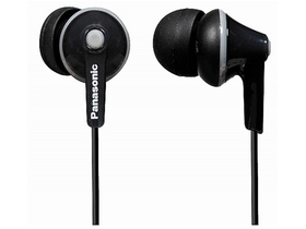Panasonic RP-HJE125E-K In-Ear slušalice, crne Panasonic RP-HJE125E-K In-Ear slušalice, crne