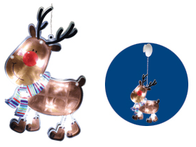 HOME LED-es rénszarvas ablakdísz KID 311 HOME LED-es rénszarvas ablakdísz KID 311