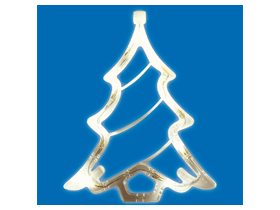 HOME LED-es ablakdísz, karácsonyfa, 19cm, 4,5V (KID 412) HOME LED-es ablakdísz, karácsonyfa, 19cm, 4,5V (KID 412)