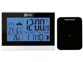 Emos E3070 Időjárás állomás, fekete Emos E3070 Időjárás állomás, fekete