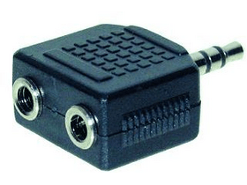 VIVA 157080 3,5 mm jack Y adapter VIVA 157080 3,5 mm jack Y adapter