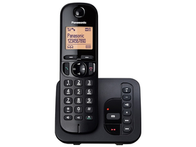 Panasonic TGC220 Telefon, Fekete