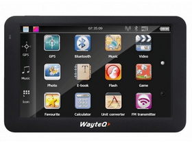 Wayteq X985BT GPS Navigáció (navigációs szoftver nélkül) Wayteq X985BT GPS Navigáció (navigációs szoftver nélkül)