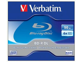 VERBATIM BRV-6DL BD-R BluRay lemez