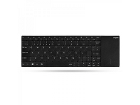 Rapoo E2710 Vez.nélküli billentyűzet, touchpad, fekete (157233) Rapoo E2710 Vez.nélküli billentyűzet, touchpad, fekete (157233)