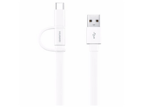 Huawei AP55S USB A - Micro USB kábel, Fehér Huawei AP55S USB A - Micro USB kábel, Fehér