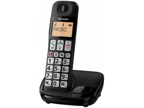 Panasonic TGE110HGB DECT Telefon, Fekete