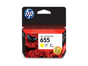 HP 655 sárga eredeti tintapatron (CZ112AE) HP 655 sárga eredeti tintapatron (CZ112AE)