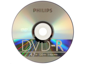 Philips írható DVD papírtokban