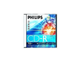 Philips írható CD slim tokban Philips írható CD slim tokban