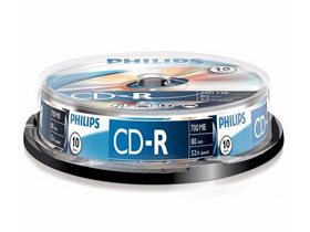 Philips írható CD 10 db-os Cake Box Philips írható CD 10 db-os Cake Box