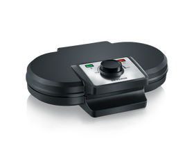 Severin WA2106 Gofrisütő, 1200W, fekete Severin WA2106 Gofrisütő, 1200W, fekete