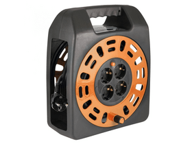 HOME HJR 3-20 Kábeldob, 4 földelt aljzat, 20m HOME HJR 3-20 Kábeldob, 4 földelt aljzat, 20m