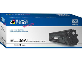 Black Point CB436A fekete toner