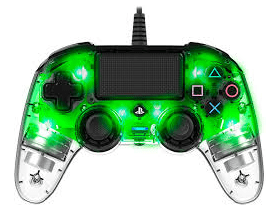 NACON Wired Illuminated Compact Controller (Playstation 4), Zöld NACON Wired Illuminated Compact Controller (Playstation 4), Zöld