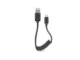 SBS TECABLETYPCSK Podatkovni kabel Type-C spiralni 50 cm, crni SBS TECABLETYPCSK Podatkovni kabel Type-C spiralni 50 cm, crni