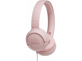 JBL T500 On-ear Fejhallgató, Rózsaszín