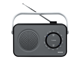 Sencor SRD 2100 B Hordozható FM / AM rádió Sencor SRD 2100 B Hordozható FM / AM rádió