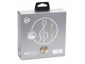 WK Design WE 300 (281924) Vezetékes fülhallgató, Arany