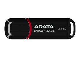ADATA UV150 32 GB Pendrive Fekete, piros (AUV150-32G-RBK)