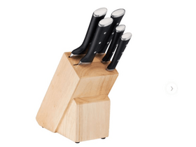 Tefal K232S574 Ingenio Ice Force kés készlet 5 db, fa késtartóval Tefal K232S574 Ingenio Ice Force kés készlet 5 db, fa késtartóval