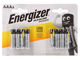 Energizer AAA R03 Elem, 8 db