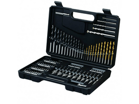 BLACK + DECKER A7200-XJ 109 darabos titánium fúrószár és csavarozó készlet BLACK + DECKER A7200-XJ 109 darabos titánium fúrószár és csavarozó készlet