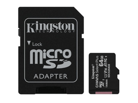 Kingston microSDHC Canvas Select Plus 64GB C10/UHS-I SDCS2/64GB Kingston microSDHC Canvas Select Plus 64GB C10/UHS-I SDCS2/64GB