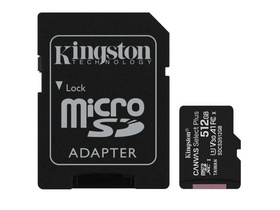 Kingston microSDXC Canvas Select Plus 512GB A1/C10 SDCS2/512GB Kingston microSDXC Canvas Select Plus 512GB A1/C10 SDCS2/512GB
