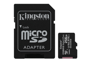 Kingston microSDXC Canvas Select Plus 256GB UHS-I/A1/C10 SDCS2/256GB Kingston microSDXC Canvas Select Plus 256GB UHS-I/A1/C10 SDCS2/256GB
