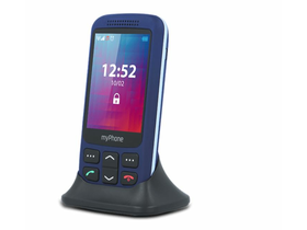 myPhone HALO S+ nyomógombos kártyafüggetlen mobiltelefon, Kék