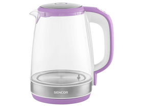 Lila Sencor SWK 2195VT Vízforraló hőfokszabályzóval, Lila