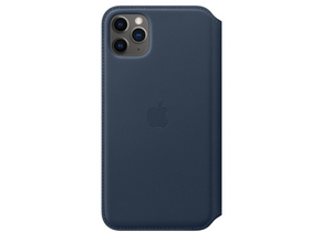 Apple iPhone 11 Pro Max kožna torbica koja se otvara Deep sea blue (MY1P2ZM/A) Apple iPhone 11 Pro Max kožna torbica koja se otvara Deep sea blue (MY1P2ZM/A)