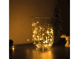 Karácsonyi LED fényfüzér - 5 m - 50 LED - melegfehér 58041A