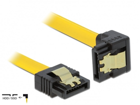 Delock 82479 SATA 3 GB/s Kábel egyenes - lefelé 90 fok