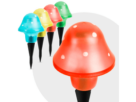 Garden of Eden 11704 LED-es szolár gombalámpa, Színes Garden of Eden 11704 LED-es szolár gombalámpa, Színes