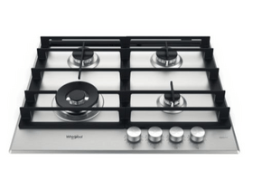 Whirlpool GMWL 628/IXL EE Beépíthető gáz főzőlap Whirlpool GMWL 628/IXL EE Beépíthető gáz főzőlap