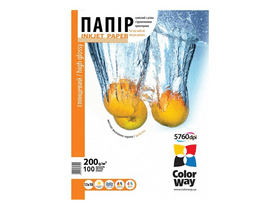 COLORWAY fotópapír, magasfényű (high glossy), 200 G/M2, 13X18, 100 lap COLORWAY fotópapír, magasfényű (high glossy), 200 G/M2, 13X18, 100 lap