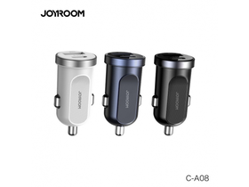 Joyroom C-A08 BK 30W QC 3.0-PD Fekete Autós töltő