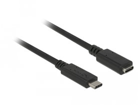 Delock 85542 Bővítőkábel SuperSpeed  (USB 3.1 Gen 1) USB Type-C, 1 m